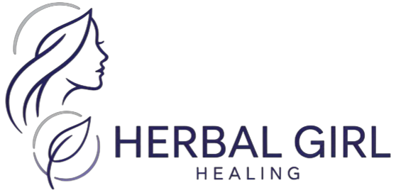 Herbal Girl Healing Logo